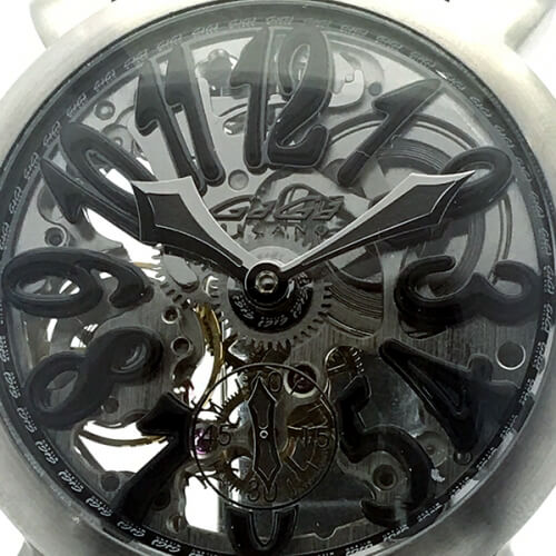 ガガミラノ スーパーコピー Manuale 48mm Skeleton 5310.02