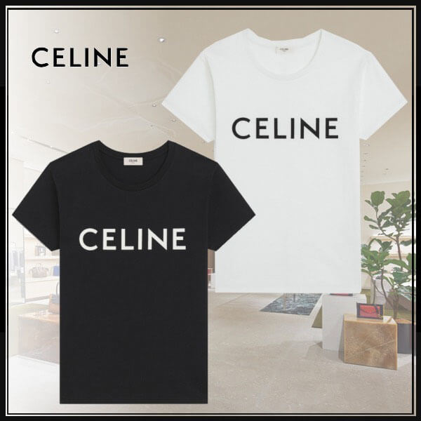 素敵な★超人気 セリーヌ tシャツ 偽物 *クラシックTシャツ* 2色 大人気！！★ 2X308916G.38AW/2X308916G.01OB【スーパーコピー】