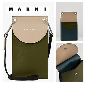 MARNI ★ ストラップ付 スマートフォン ケース