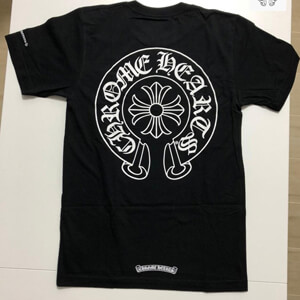 新作 【 CHROME HEARTS クロムハーツ 】TEE Tシャツ 偽物 黒 半袖