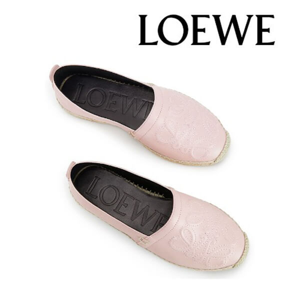 【ロエベ】ロエベ シューズ 偽物☆anagram espadrille アナグラムエスパドリーユ 453.10.344/5/6/7