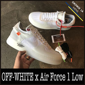 【人気商品】ナイキ オフ ホワイト スニーカー コピー ナイキコラボ Off-White x Air Force 1 Low