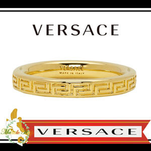 ♪ペアリングにも♪ ♪・関税込★VERSACE★グリークリング