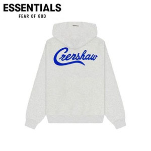 essentials tmc 偽物 パーカー FW21 FOG FEAR OF GOD CRENSHAW HOODIE GREY