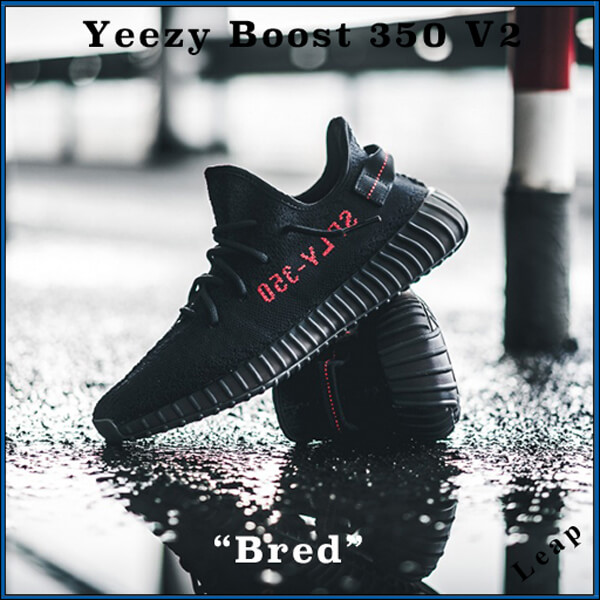 新色☆希少【アディダス】激レア Kanye West コラボ Yeezy Boost 350 V2 Bred コピー