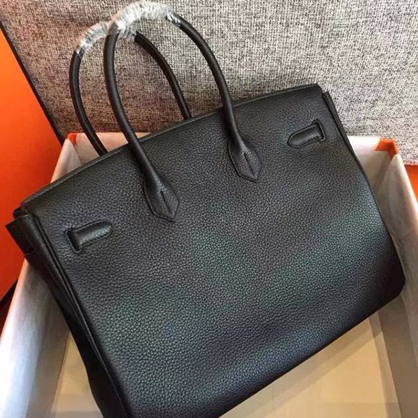 世界中で大人気♪即発【エルメス】Birkin25 ブラック SV金具 Y刻 トゴ