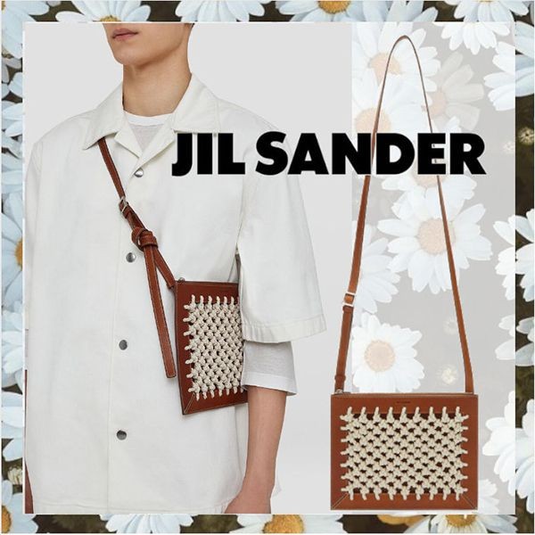 【2022SS】JIL SANDER コピー★ ネットクロスボディバッグ 2way JPPU853031WUB69165