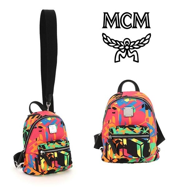 MCM 偽物 Stark クロスボディキュービックカモフラージュMMRCAVE02MT001