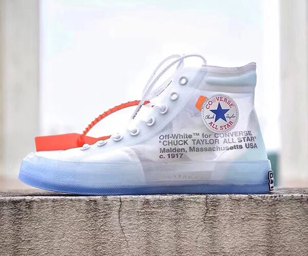 即日配送 OFF-WHITE x Converse 偽物 Chuck Taylor All Star スニーカー スーパーコピー ash1771