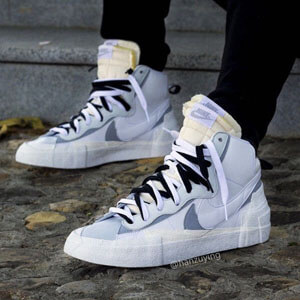 シュプリーム ジョーダン 偽物ナイキSACAI Blazer Mid white シュプリーム dunk air