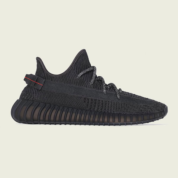 新色☆希少【アディダス】激レア 人気 Yeezy Boost 350 V2 "Static Black" コピー