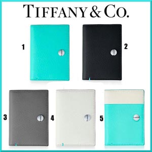 5色展開☆Tiffany&Co(ティファニー) 偽物Vertical Folded Card Case