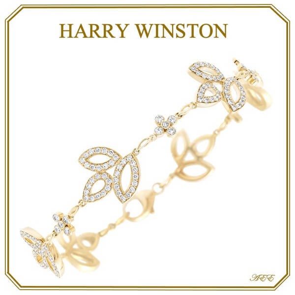 HARRY WINSTON [リリークラスター 偽物]ブレスレット NKDYRD13MLC