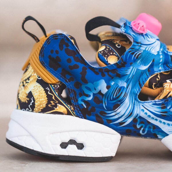 ベルサーチ × リーボック コラボ! Instapump Fury CNCPTS Versace