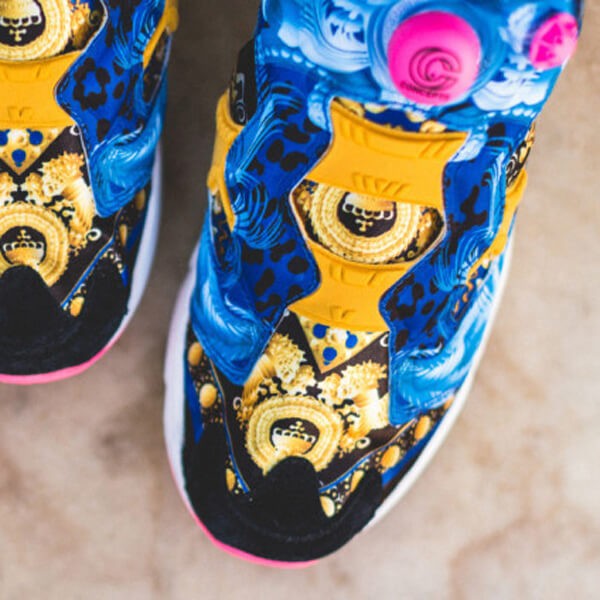 ベルサーチ × リーボック コラボ! Instapump Fury CNCPTS Versace