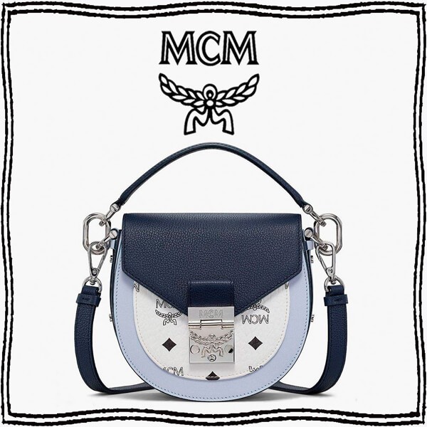 【関税送料無】MCM★〈パトリシア〉偽物ブロックショルダーMWSAAPA08